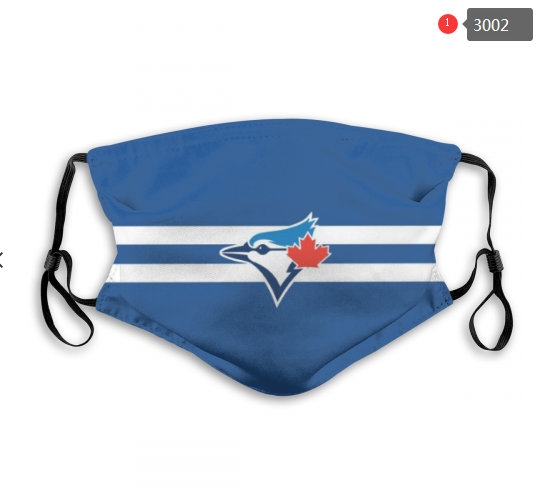 MLB Toronto Blue Jays Dust mask with filter->mlb dust mask->Sports Accessory